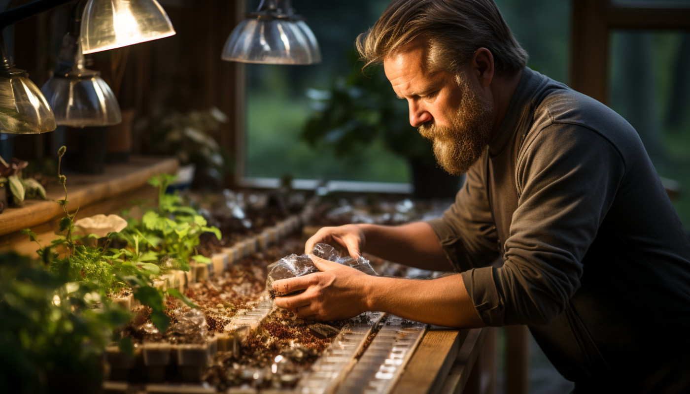 Construcción de invernaderos caseros