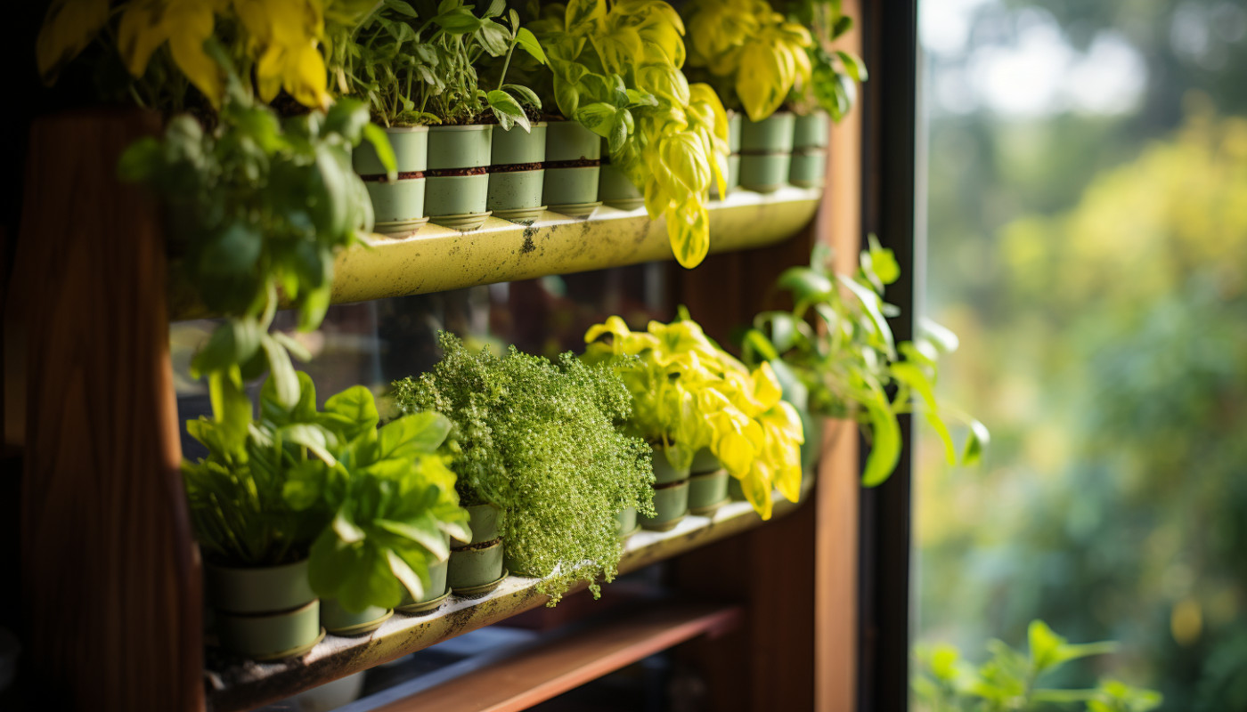 Revolución verde: jardines verticales en el hogar